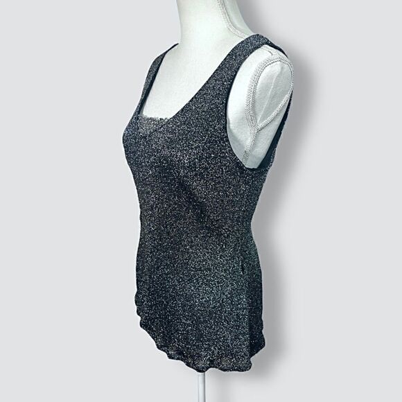 SparkleāKnitāLinedĀ TankāJSāCollectionsāSzāM - Picture 2 of 9